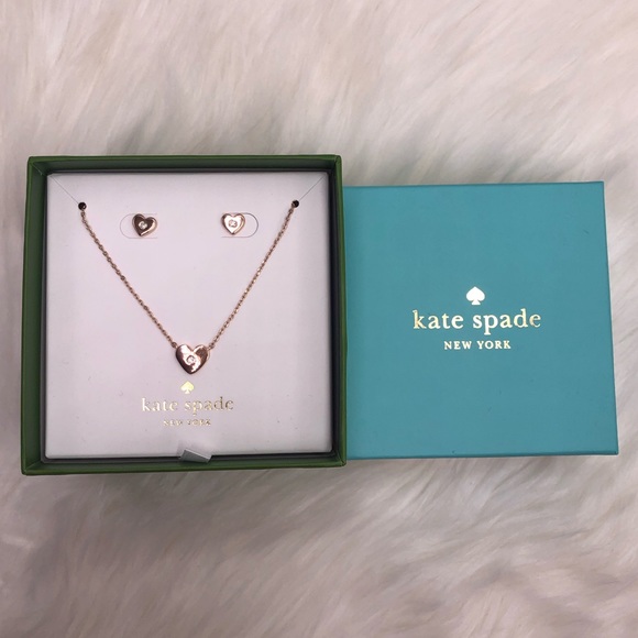 kate spade Jewelry - Kate spade love list jewelry box set